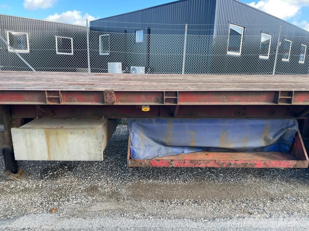 B-xl 3 akslet åben trailer med forsmæk Andere Auflieger