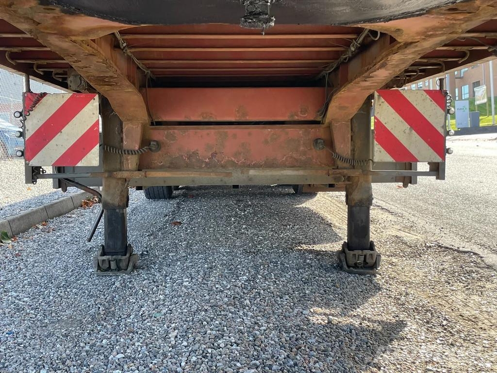B-xl 3 akslet åben trailer med forsmæk Andere Auflieger