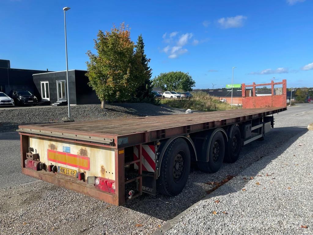 B-xl 3 akslet åben trailer med forsmæk Andere Auflieger
