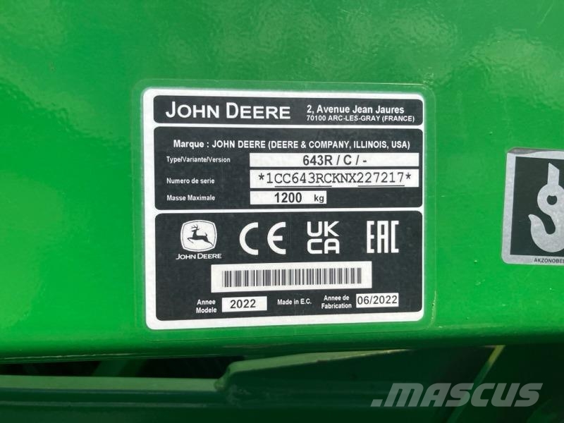John Deere 6155R Tractores