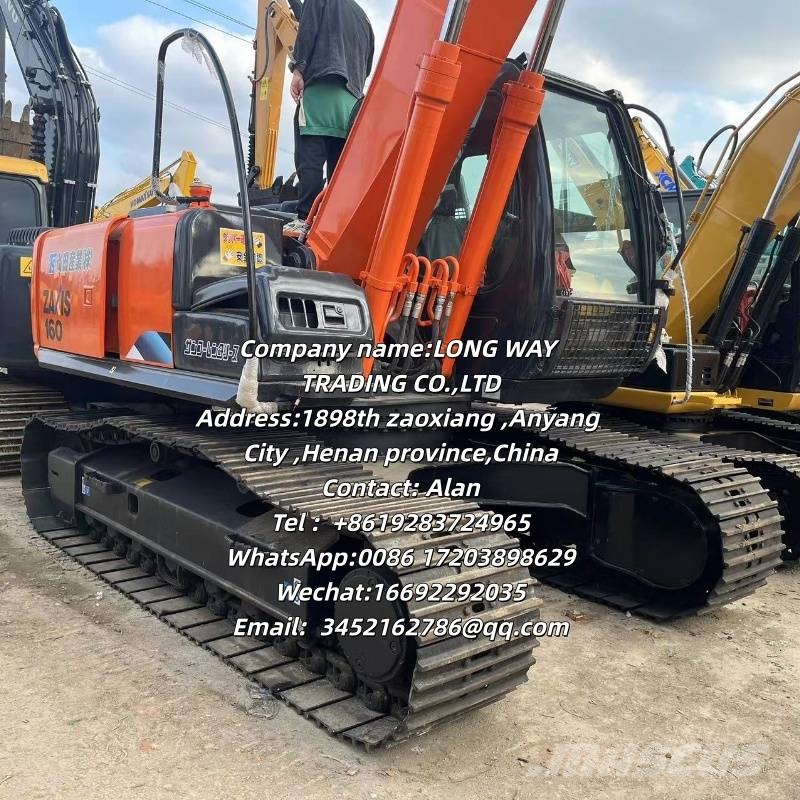 Hitachi ZX 160 Vikšriniai ekskavatoriai