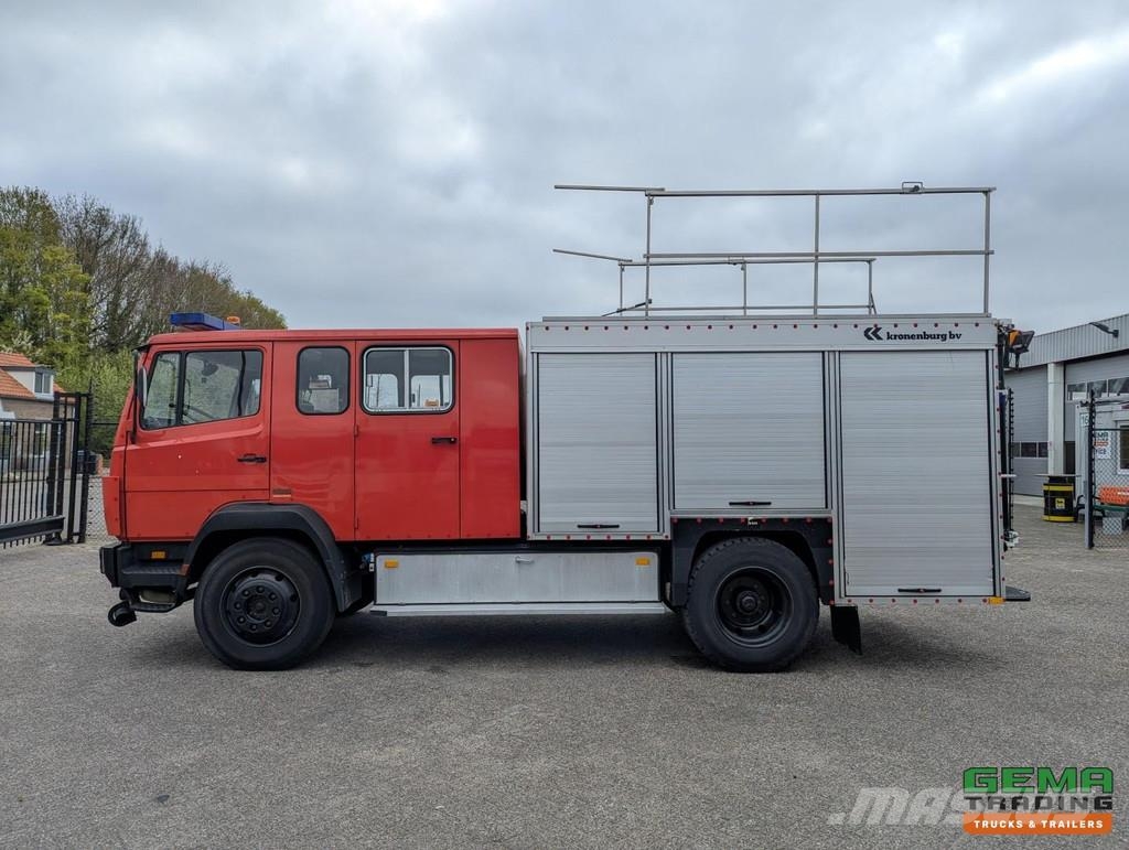Mercedes-Benz 1124 AF 4x4 Dubbelcab 6Cil - 9 Pers - Kronenburg T Пожарни камиони