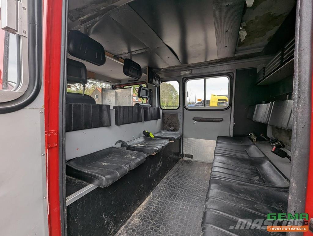 Mercedes-Benz 1124 AF 4x4 Dubbelcab 6Cil - 9 Pers - Kronenburg T Camiones de bomberos