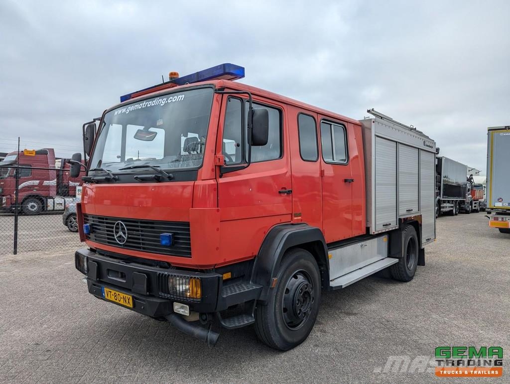 Mercedes-Benz 1124 AF 4x4 Dubbelcab 6Cil - 9 Pers - Kronenburg T Пожарни камиони