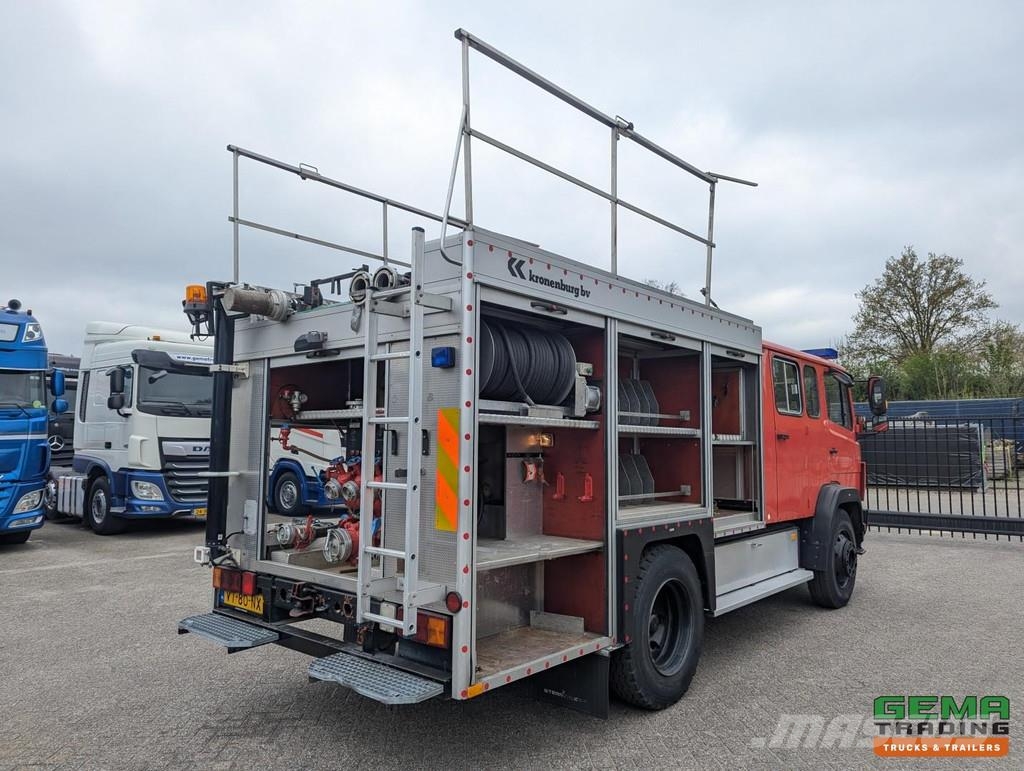 Mercedes-Benz 1124 AF 4x4 Dubbelcab 6Cil - 9 Pers - Kronenburg T Camiones de bomberos