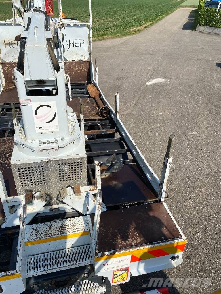 Iveco EUROCARGO 140-250/TELECOM20-HEP endommagée Taladros pesados