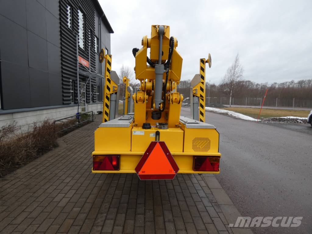 Omme 1550 EBZX Podnośniki na przyczepach