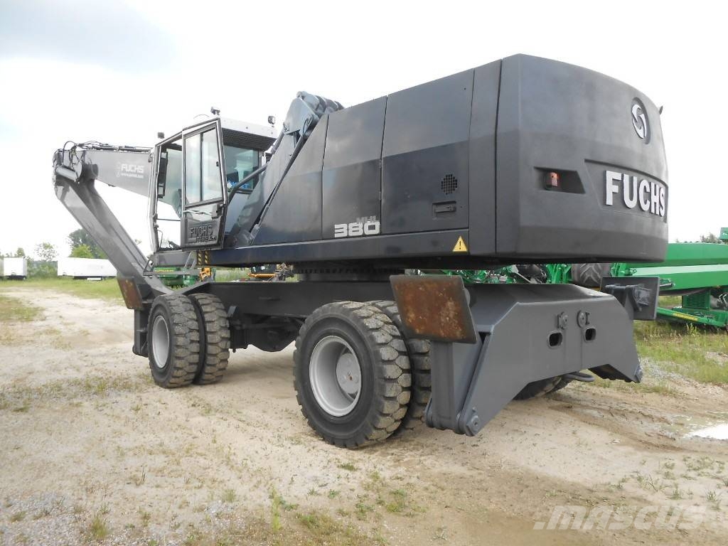 Terex Fuchs MHL 380 material handling excavator مناولات المخلفات / مناولات صناعية