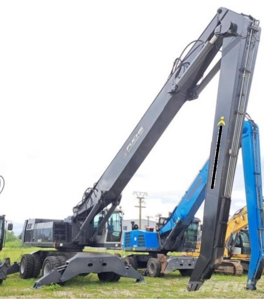Terex Fuchs MHL 380 material handling excavator مناولات المخلفات / مناولات صناعية