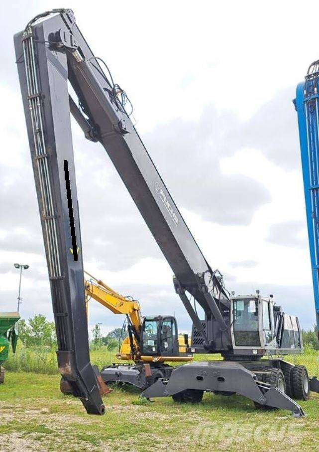 Terex Fuchs MHL 380 material handling excavator مناولات المخلفات / مناولات صناعية