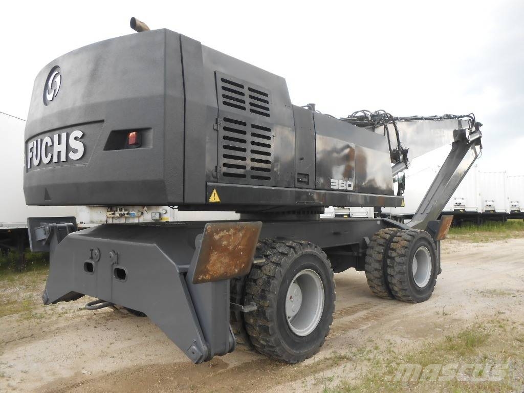 Terex Fuchs MHL 380 material handling excavator مناولات المخلفات / مناولات صناعية