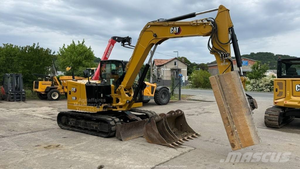 CAT 308 C CR حفارات وسط 7 طن - 12 طن