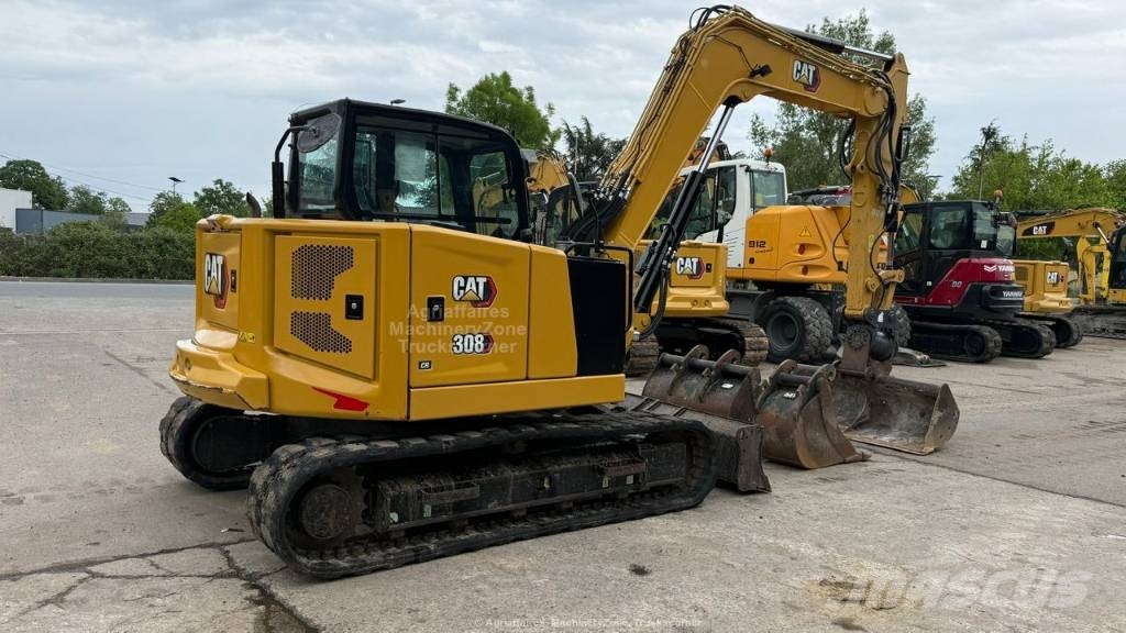 CAT 308 C CR حفارات وسط 7 طن - 12 طن