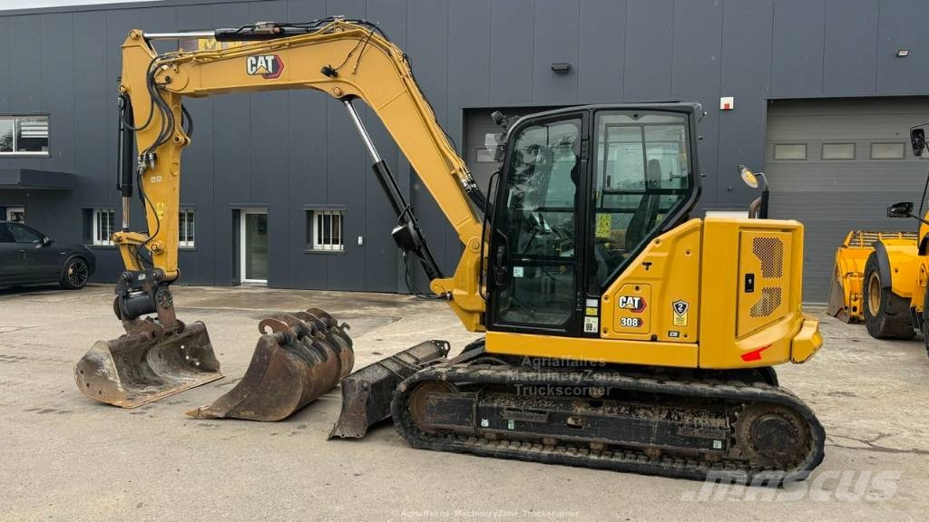 CAT 308 C CR حفارات وسط 7 طن - 12 طن