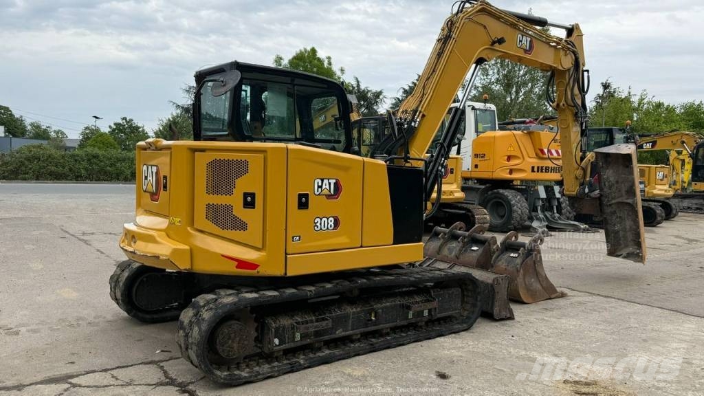 CAT 308 C CR حفارات وسط 7 طن - 12 طن