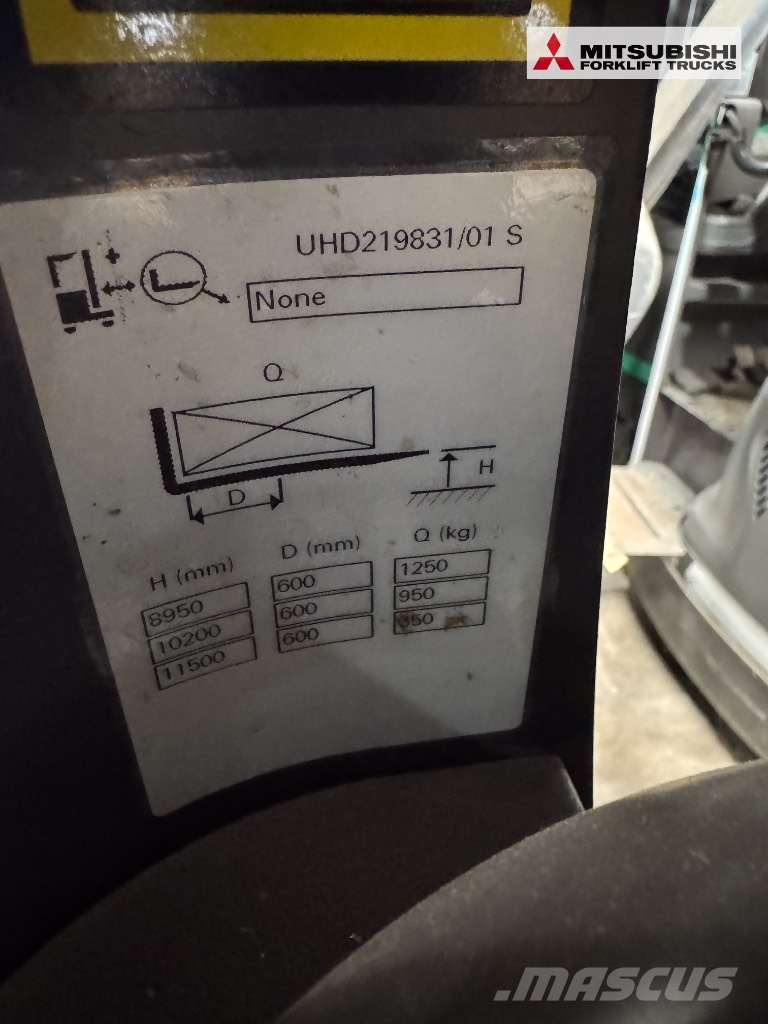 UniCarriers 200DTFVXG1150UHD - 13542 Std. Reach trucks