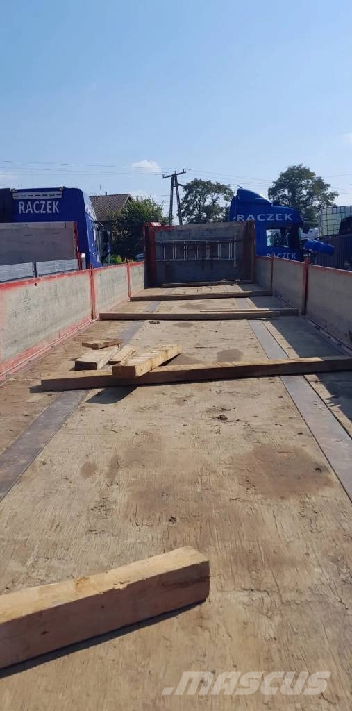 Kögel sn Semirremolques de plataformas planas/laterales abatibles