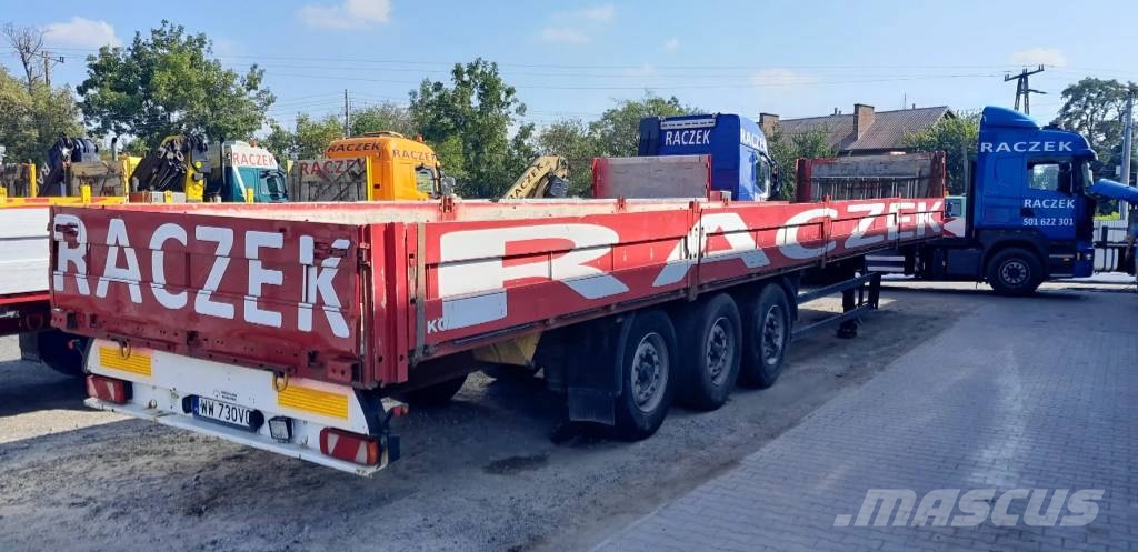 Kögel sn Semirremolques de plataformas planas/laterales abatibles