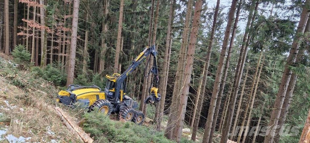 Eco Log 590G Traktionswinde, wahlweise Logmax-Aggregat Harvesteriai (miško kirtimo mašinos)
