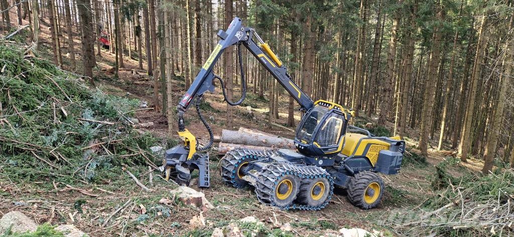 Eco Log 590G Traktionswinde, wahlweise Logmax-Aggregat Harvesteriai (miško kirtimo mašinos)