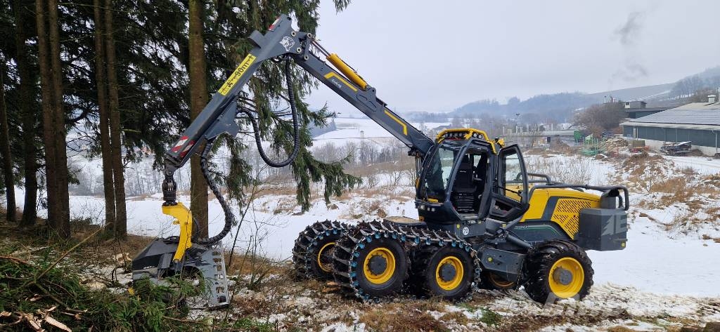 Eco Log 590G Traktionswinde, wahlweise Logmax-Aggregat Harvesteriai (miško kirtimo mašinos)