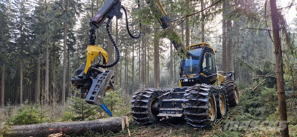 Eco Log 590G Traktionswinde, wahlweise Logmax-Aggregat Harvesteriai (miško kirtimo mašinos)