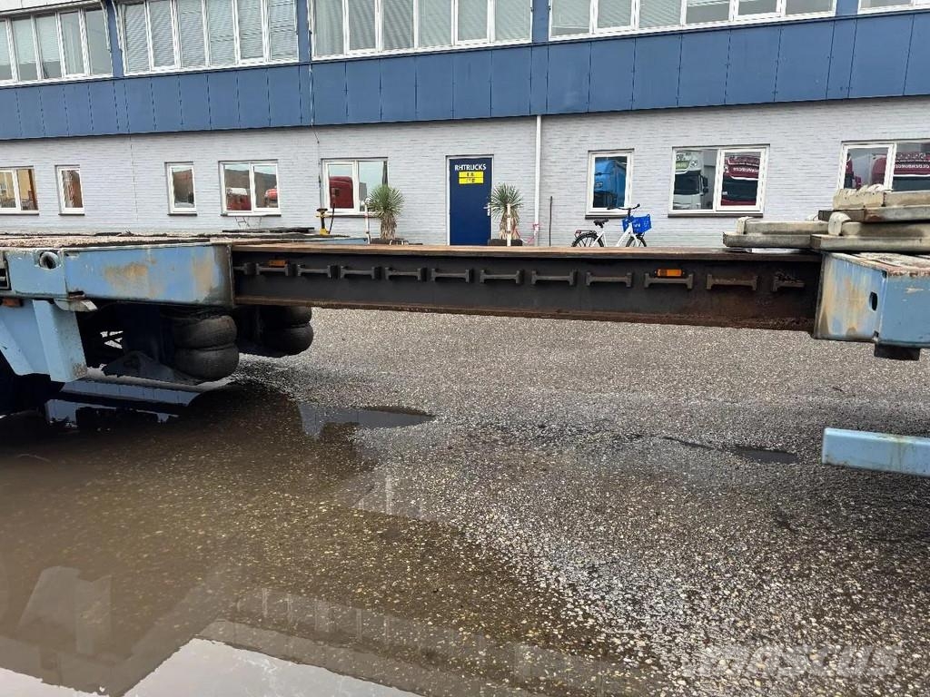 Faymonville TL4S - 2,8M EXTENDABLE + HYDRAULIC RAMPS 3 AXLE ST Low loader yari çekiciler