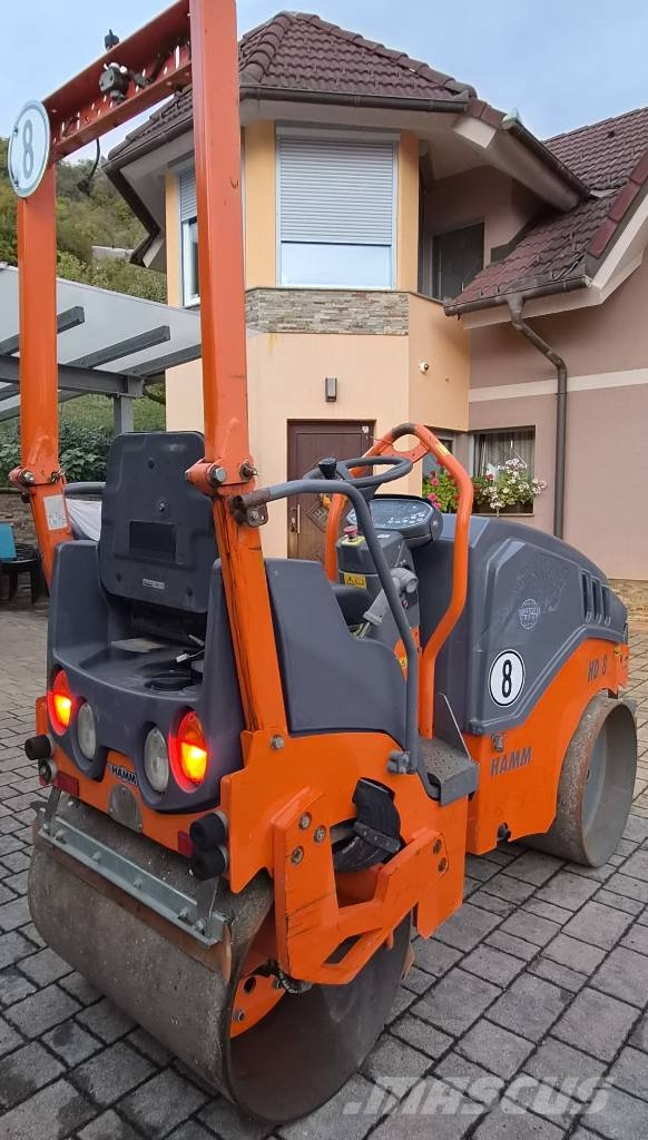 Hamm HD 8 VV Tandemové válce
