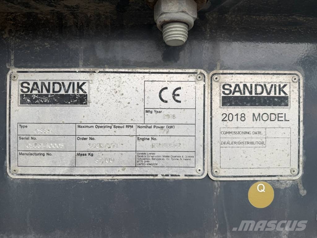 Sandvik QS 331 Mobilni drobilniki
