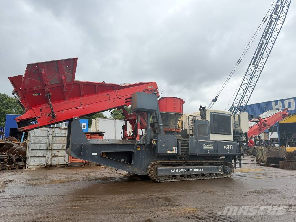Sandvik QS 331 Mobilni drobilniki