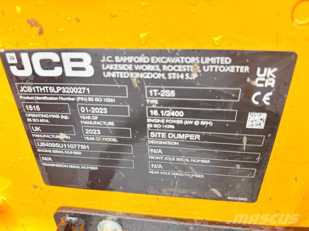 JCB 1 THT Minidumper