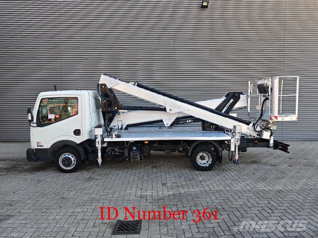Nissan Cabstar 35.13 NT400 Multitel MX 250 Truck mounted aerial platforms
