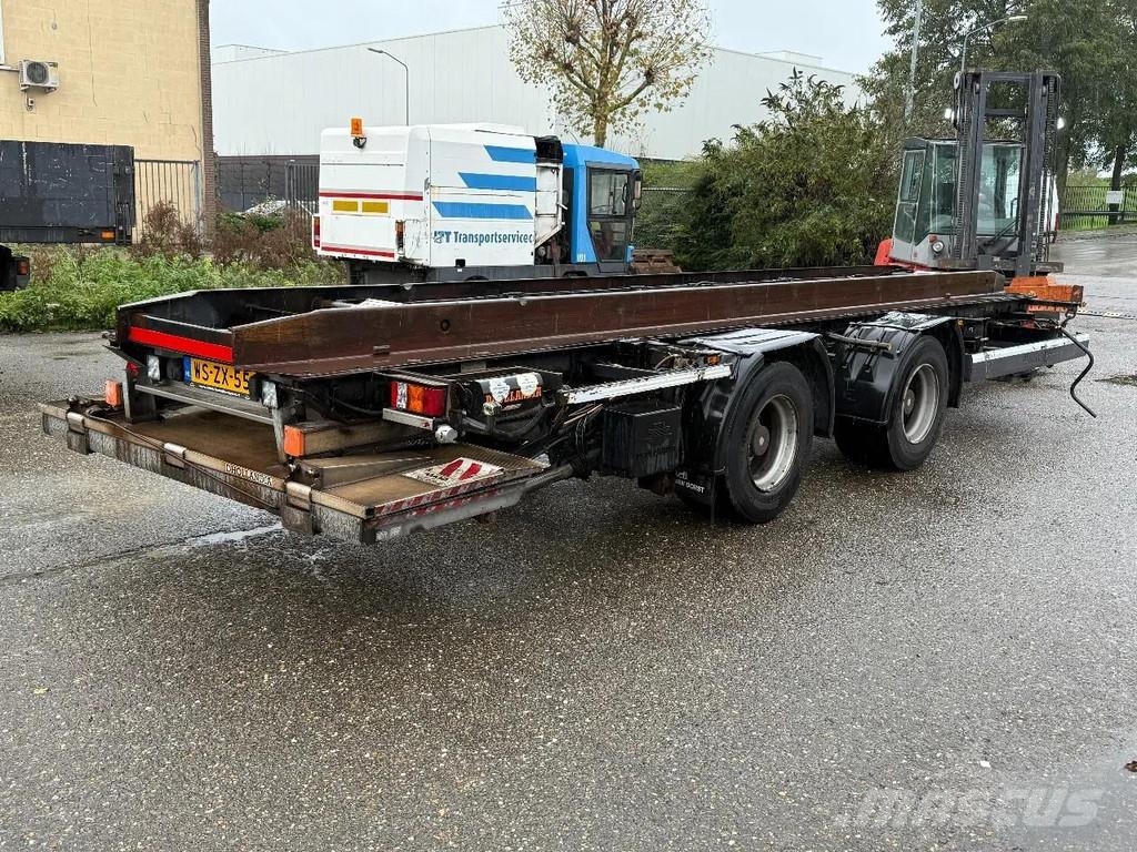Krone ZZF 18 DHOLLANDIA LIFT 2.000 KG Remolques portacontenedores