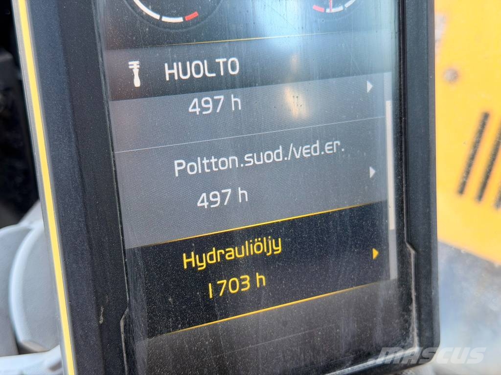 Volvo ECR 235 E Paletli ekskavatörler