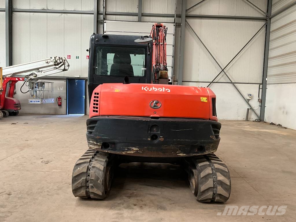 Kubota KX 080-4 Midigraafmachines 7t - 12t