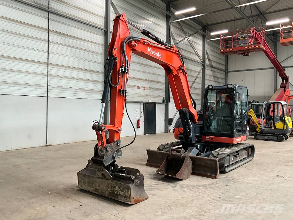 Kubota KX 080-4 Midigraafmachines 7t - 12t
