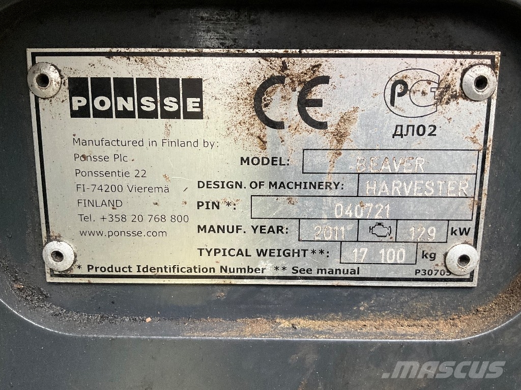 Ponsse BEAVER 6W C22 10m H6 3A Harversteri