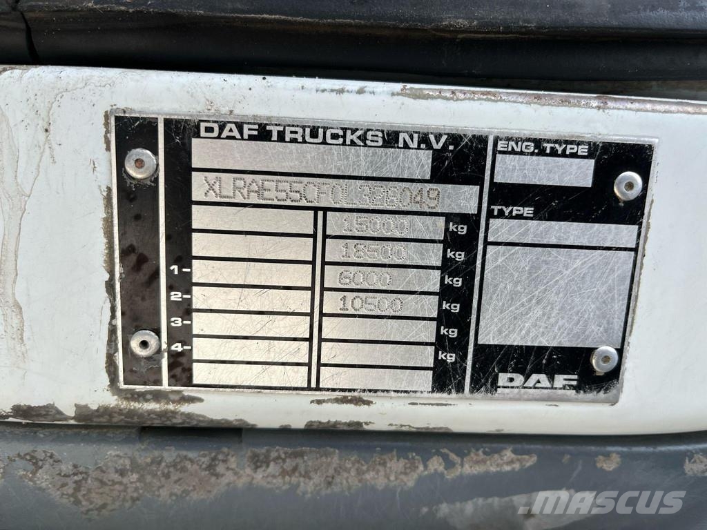 DAF LF 55.180 4x2 Schmidt SK 600 Dual LP Підмітальні машини