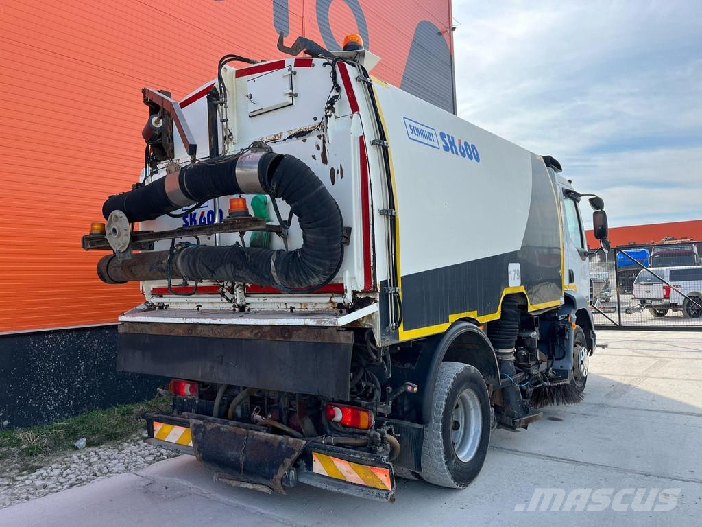 DAF LF 55.180 4x2 Schmidt SK 600 Dual LP Підмітальні машини