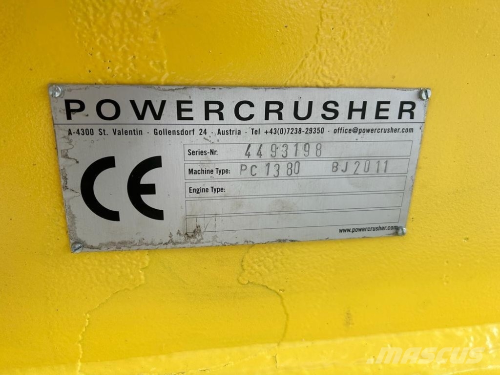 Hartl jaw crusher unit PC 1380 Sieb- und Brechanlagen