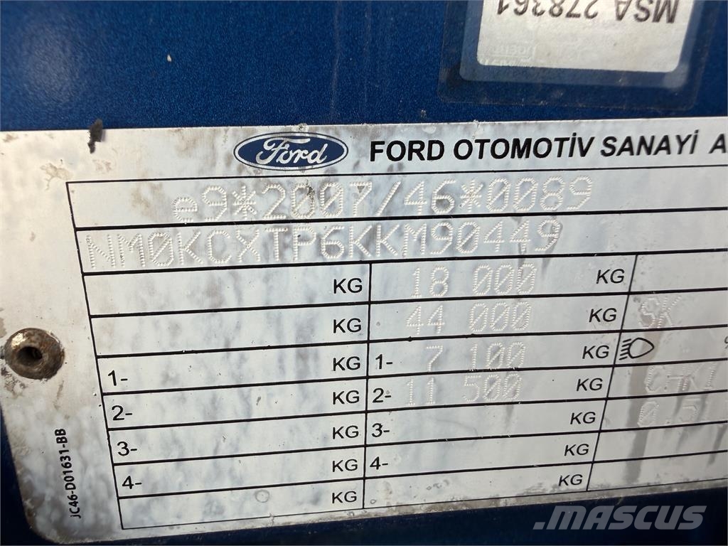 Ford F séria VIN 449 Vetopöytäautot