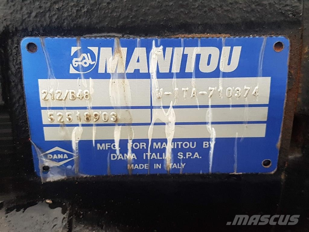 Manitou MT1840-52518903-Spicer Dana 212/B48-Axle/Achse/As Axles