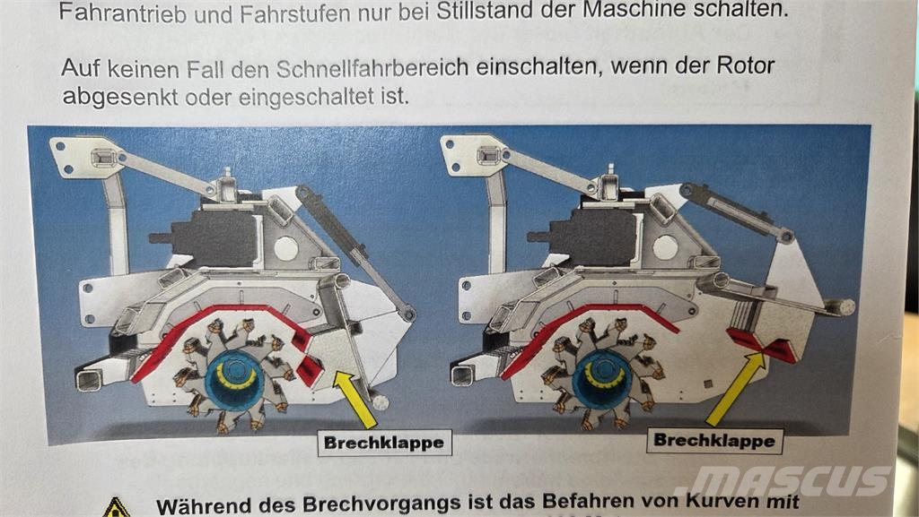 Stehr Steinbrecherfräse SSB 240 Statyba - Kita