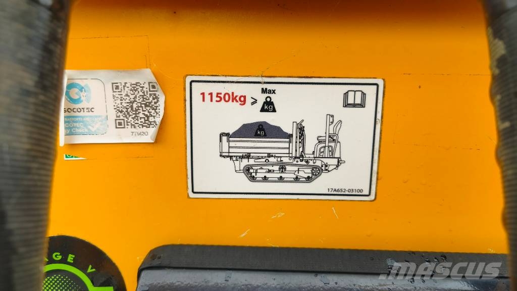 Yanmar C 12 R-B Гусеничні самоскиди