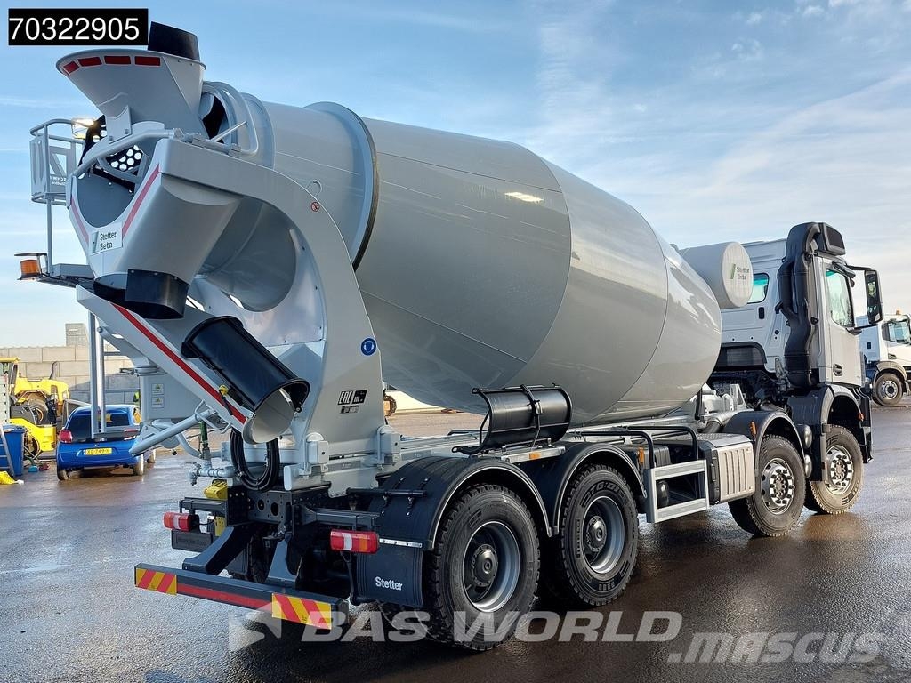 Mercedes-Benz Arocs 4142 8X4 NEW! 12m3 Stetter Mixer Steelsuspen Betonmixers en pompen