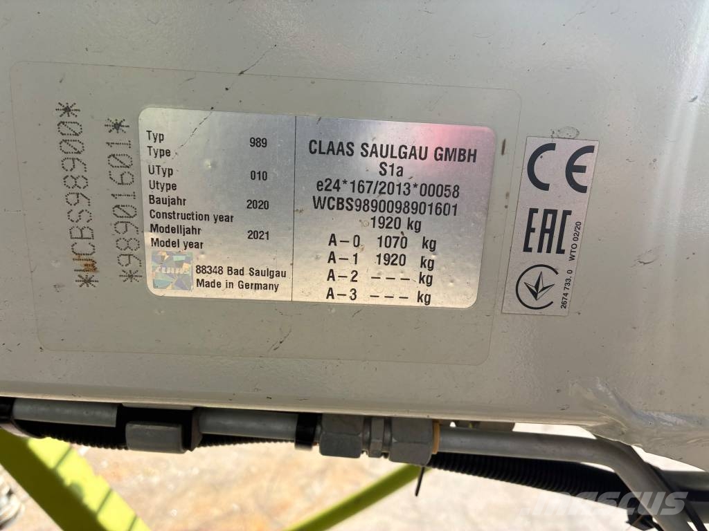 CLAAS Liner 3100 مكابس وميبسات التبن