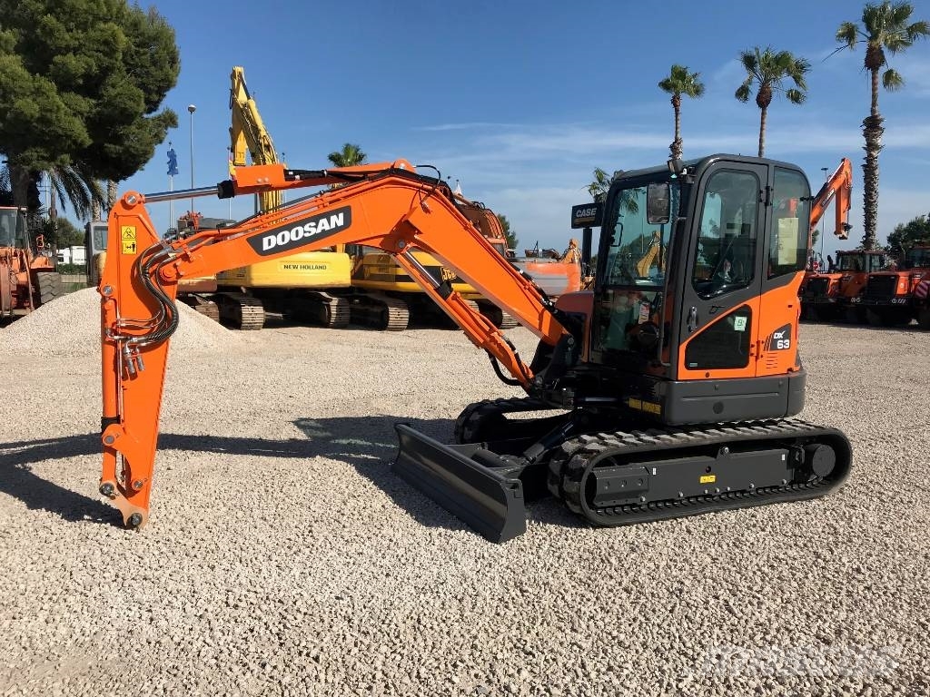 Doosan DX 63-3 Εκσκαφάκι (διαβολάκι) < 7t