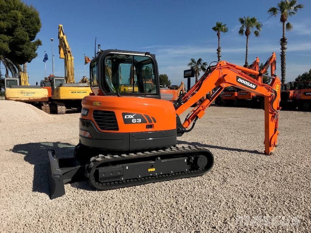 Doosan DX 63-3 Εκσκαφάκι (διαβολάκι) < 7t