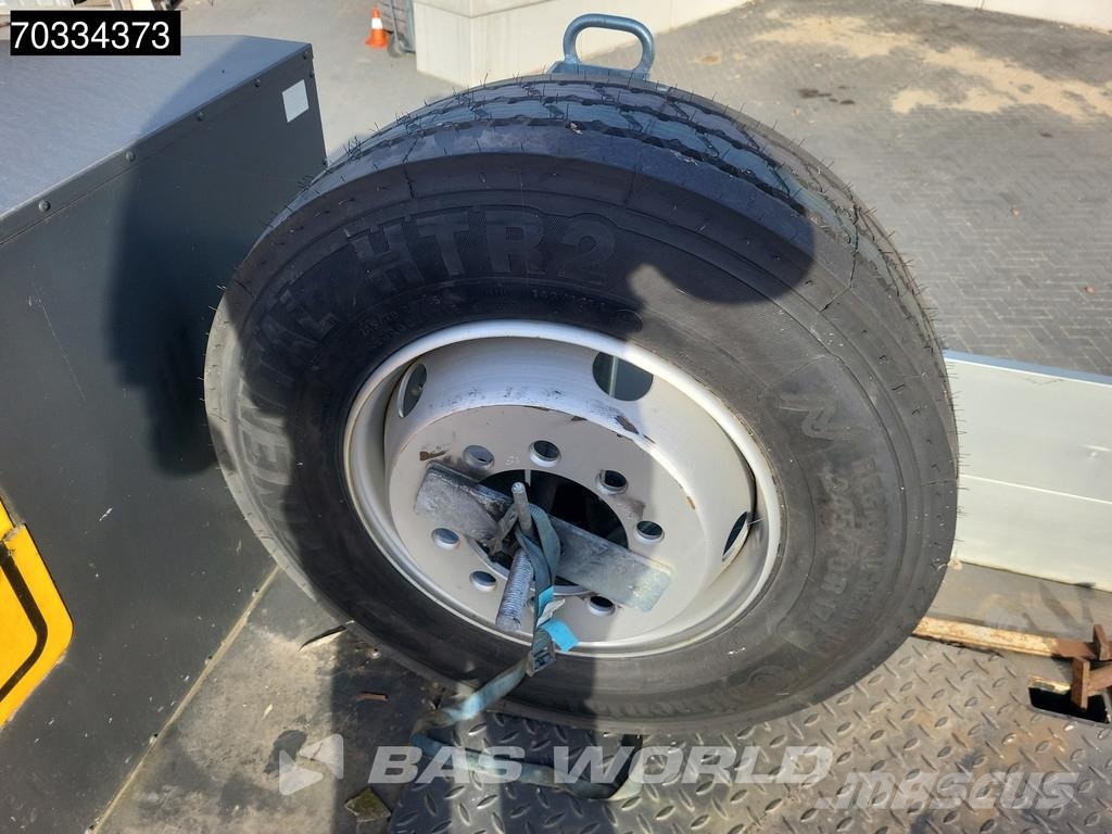 Meusburger MTS-3 3 axles Gooseneck Extendable Steering Axle Diepladers