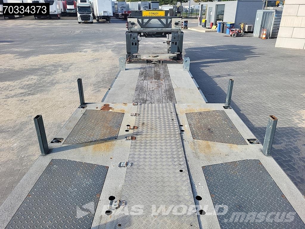 Meusburger MTS-3 3 axles Gooseneck Extendable Steering Axle Diepladers